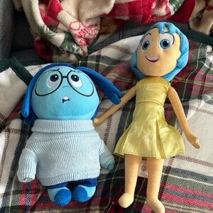 Joy & Sadness plushies